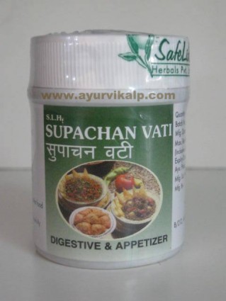 Safe Life, SUPACHAN VATI, 50 Tab, Digestive & Appetizer